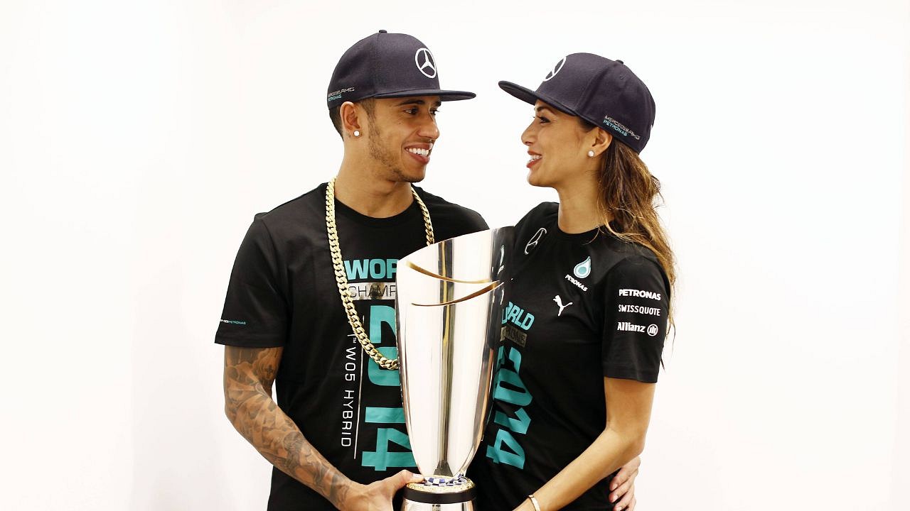 Lewis Hamilton picked newly-single Shakira up from her £12m Miami