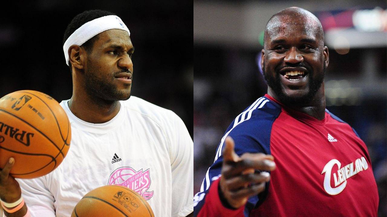 "Are LeBron James And Shaquille O'Neal Tickling Bobby Gibson?": Lakers Legend Shares Hilarious Graphic Of Former Cavaliers Teammates