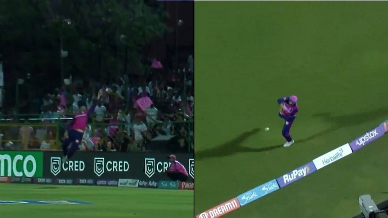 WATCH: Joe Root Can't Save 6 Runs Despite Spectacular Boundary Jump on IPL Debut