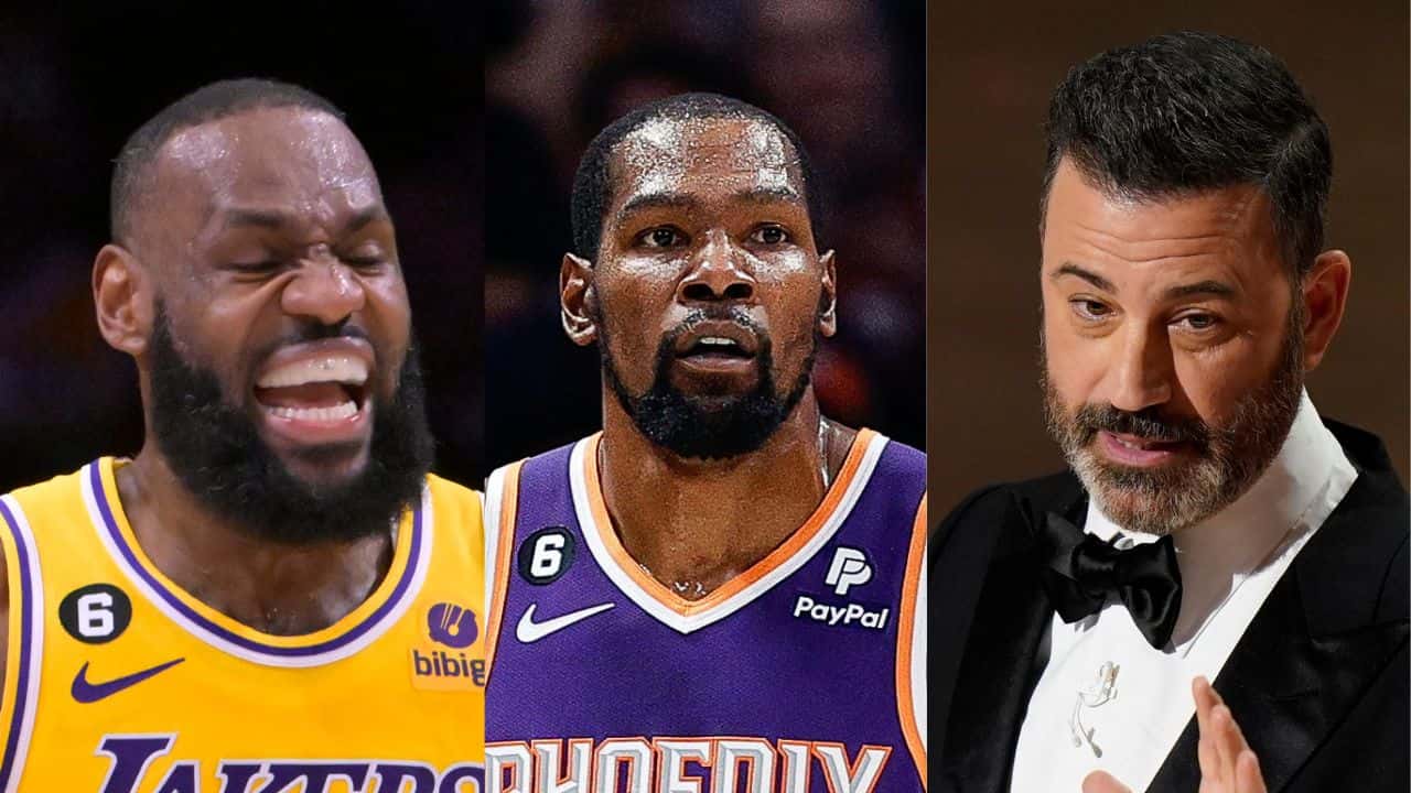 Lebron James And Kevin Durant Fight(02)