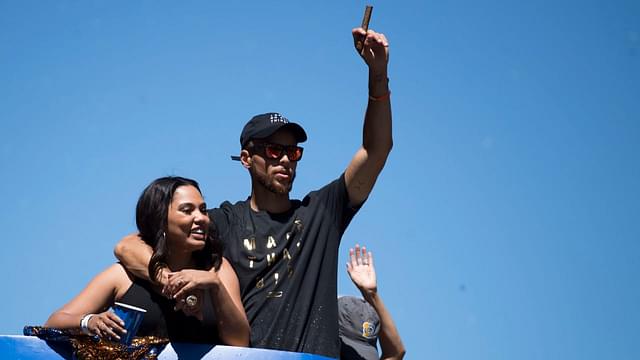 Prior to getting eliminated by LeBron James, Ayesha Curry revealed how husband Stephen Curry deals with losing: "never lingers too long in the stink of a loss"