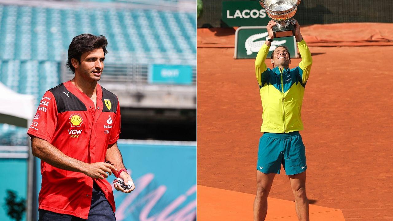 'We Are with You': Carlos Sainz Hails Rafael Nadal After Tennis Legend Opens Up on Potential Retirement in 2024