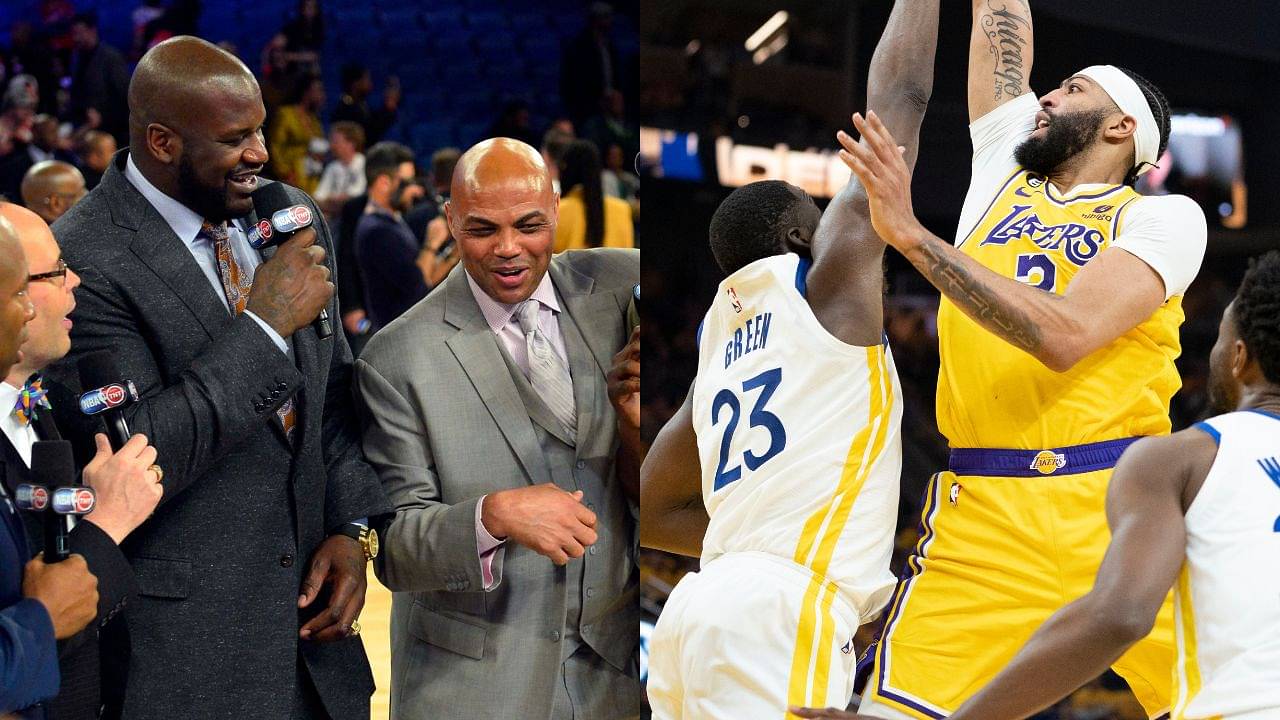 "Small Hit Can Change Your Life!": Draymond Green Goes After Shaquille O'Neal and Charles Barkley For Laughing at Anthony Davis