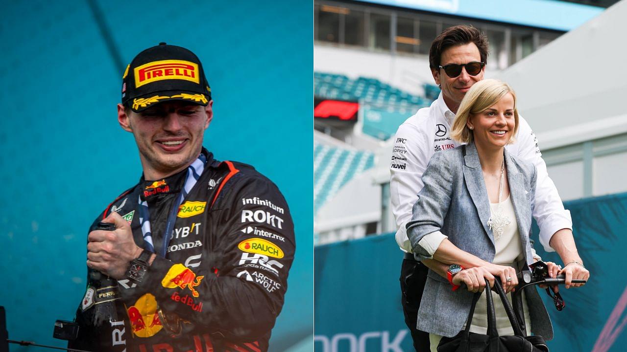 Young Max Verstappen Simping Over Toto Wolff’s Wife Susie Resurfaces Over Social Media