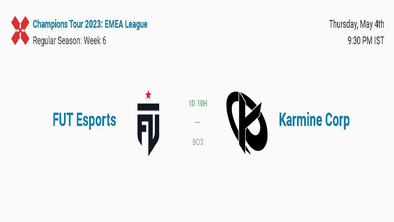 Valorant EMEA Match: KC vs. FUT; Predictions, Rosters, Points Table, and Where to Watch