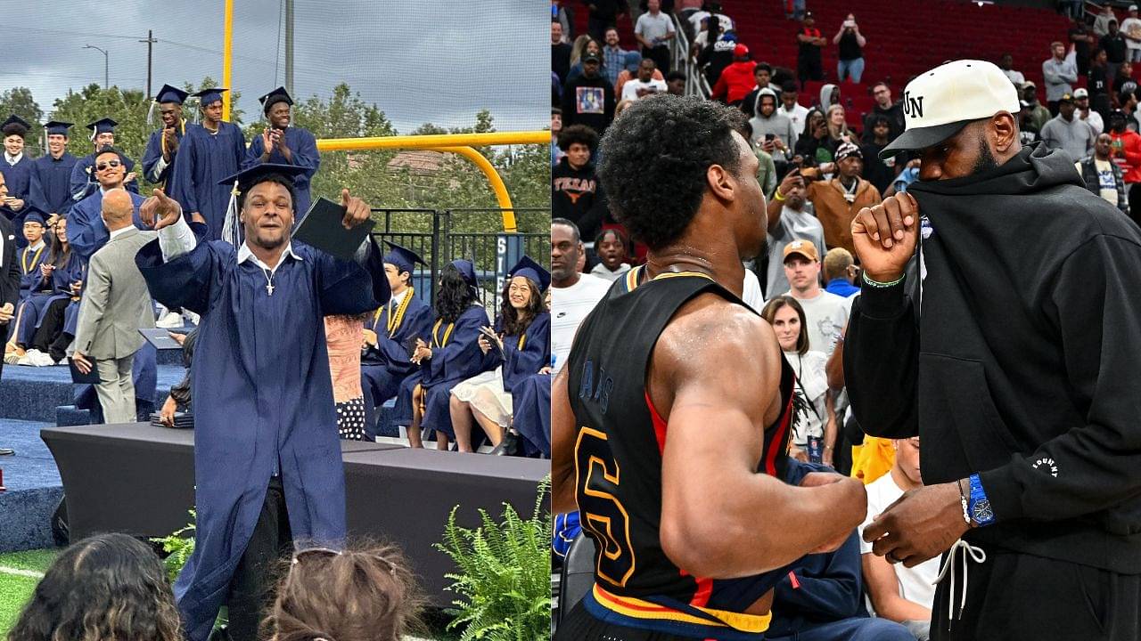 ‘Continue To Fly High Young King!”: LeBron James Proudly Shares Mother Gloria James’ Post From Bronny’s High-School Graduation