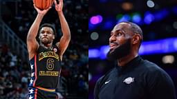 Days After TNT Analyst Hit LeBron James With Bronny James Reality Check, the King Proudly Shares His Son’s High School Tribute