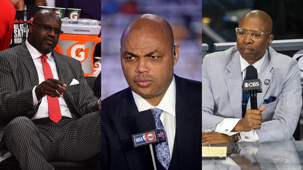 “Shaquille O’Neal And I Will Slap The Hell Out You”: Charles Barkley Threatens Kenny Smith After He ‘Disrespects’ Ernie Johnson