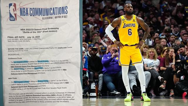 NBA Script Leaked: Checking Validity of Viral ‘NBA Communications’ Post on Social Media Claiming a ‘Lakers vs Celtics Finals’
