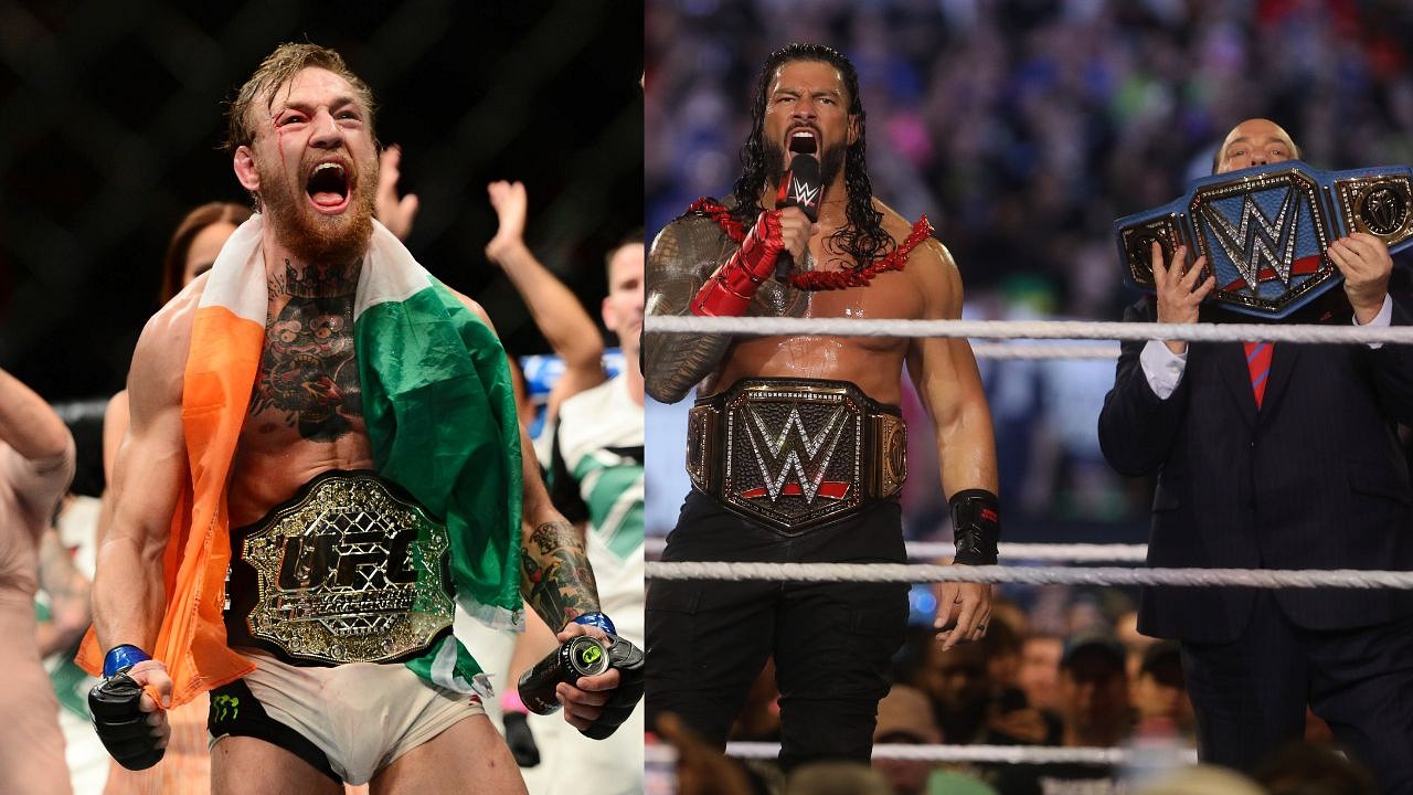 Conor McGregor Calls Out “Wannabees” Roman Reigns and Paul Heyman ...