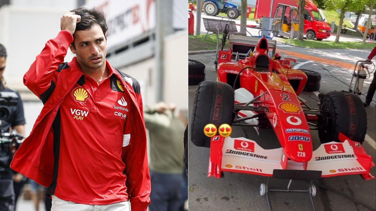 Carlos Sainz With Latest IG Post Signals Possible Cameo of Ferrari’s Championship Winning Car at Imola