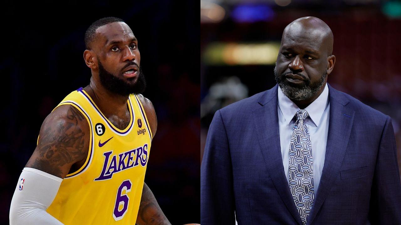 After LeBron James’ GOAT Case Takes a Hit, Shaquille O’Neal Posts Reminder to His 30.7 Million Followers About Being The Most Dominant Ever!