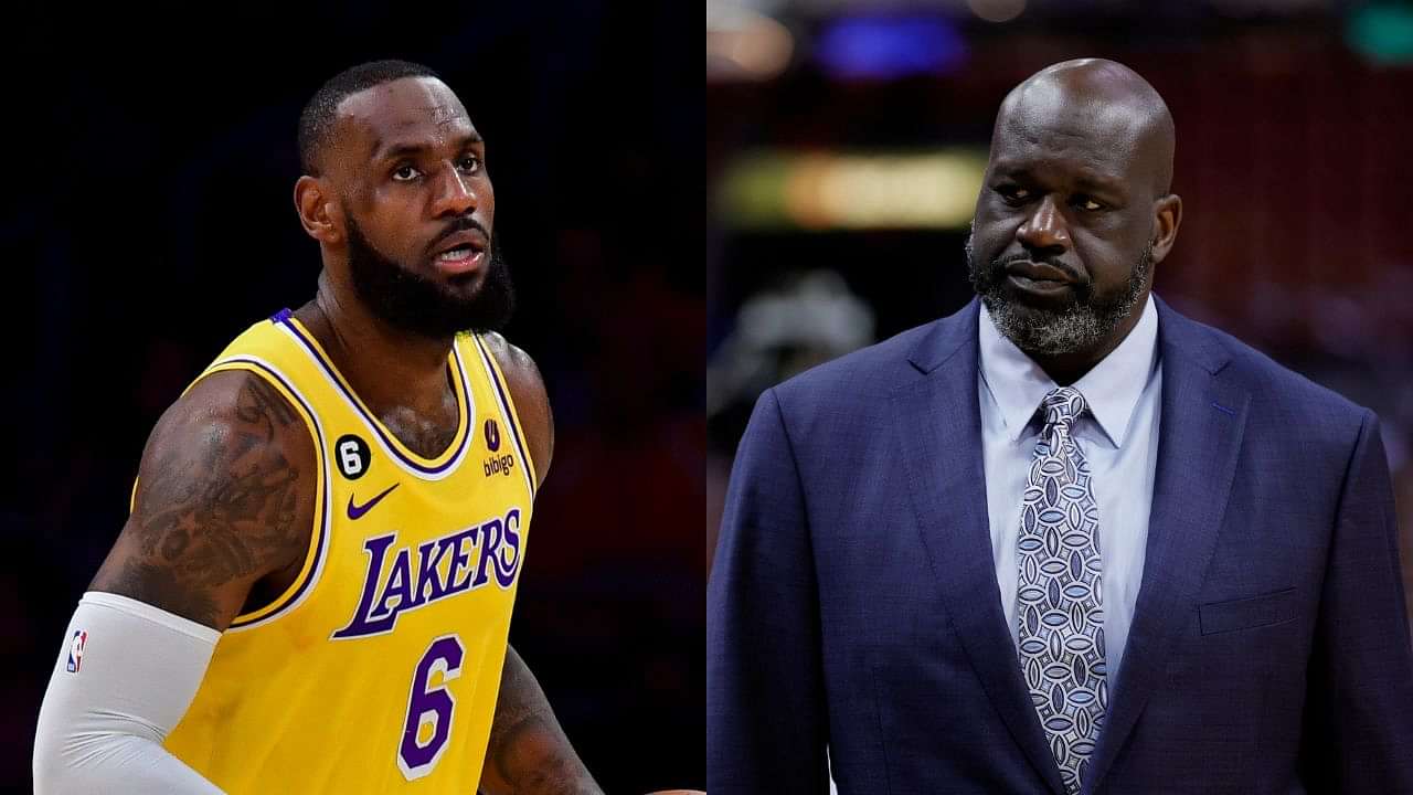 After LeBron James’ GOAT Case Takes a Hit, Shaquille O’Neal Posts ...