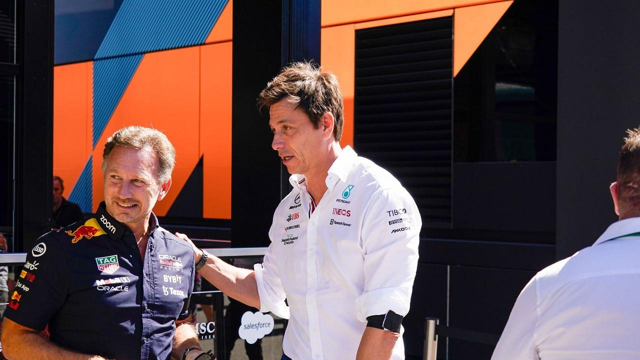 Red Bull F1 Boss Christian Horner Mocks Toto Wolff Over Shared Boyhood Passions