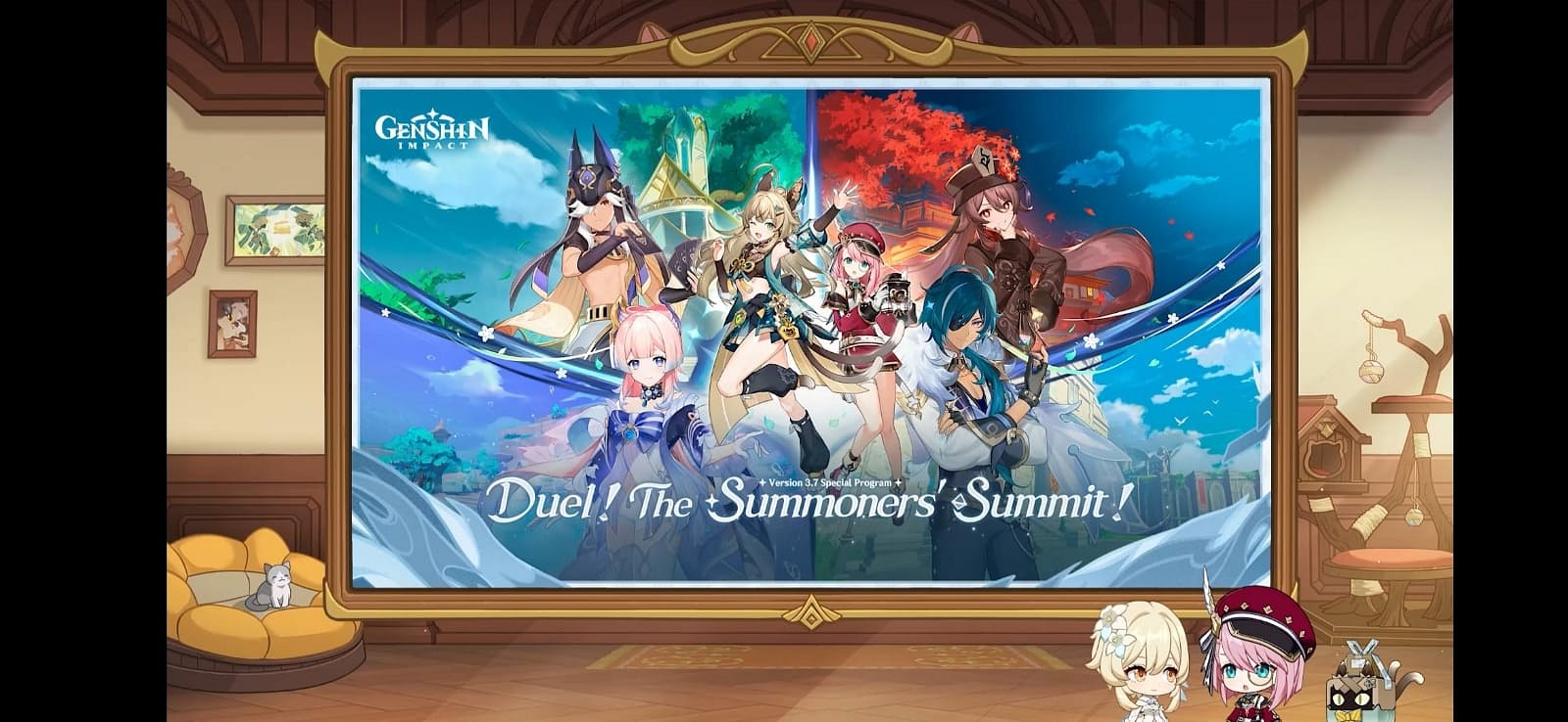 Genshin Impact Version 3.7 Duel! The Summoners' Summit! Twitch