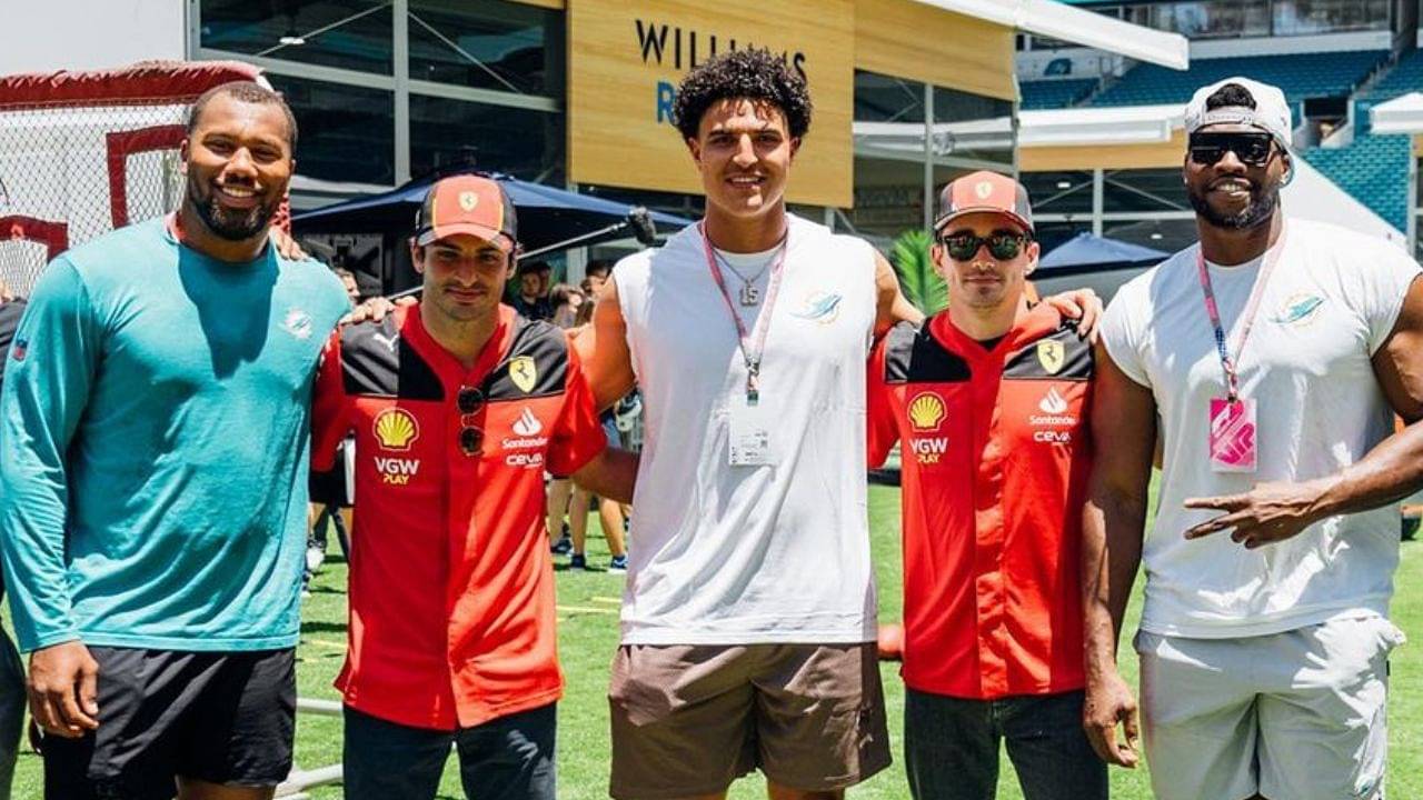 “Got a New Career!” Ferrari Driver Charles Leclerc Thinks He Can Be an NFL Player After Beating Carlos Sainz in An Obstacle Course