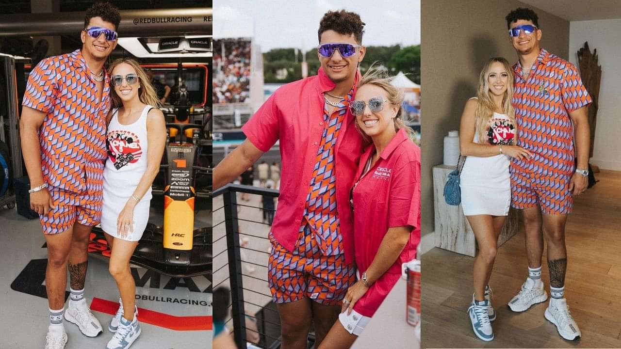Cool Guy Patrick Mahomes' Comfy Louis Vuitton F1 Look Can Set You