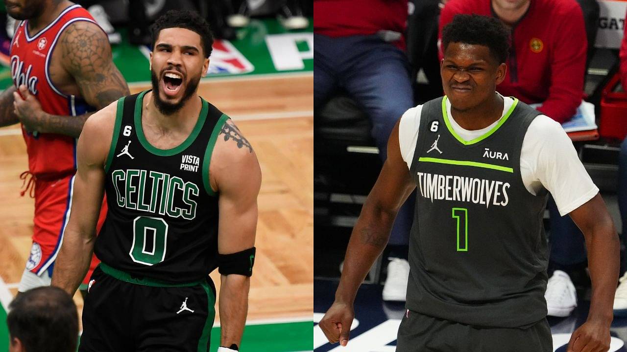 "That N***a is Mostly Muscle!": Anthony Edwards Was All Over 210 lbs Jayson Tatum's Big Muscles During a Locker Room Talk