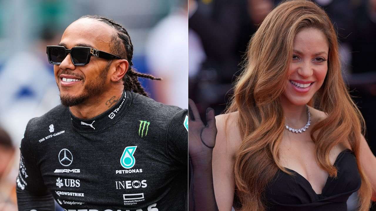 Flirty Pap Shots Make Lewis Hamilton & Shakira the New Fernando Alonso ...