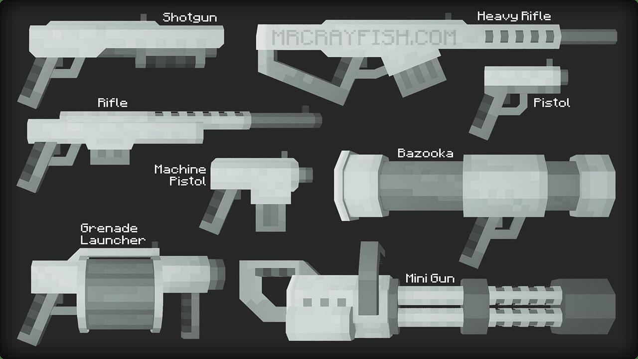 Best Weapon Mods in Minecraft For Weapon and Gun Enthusiasts