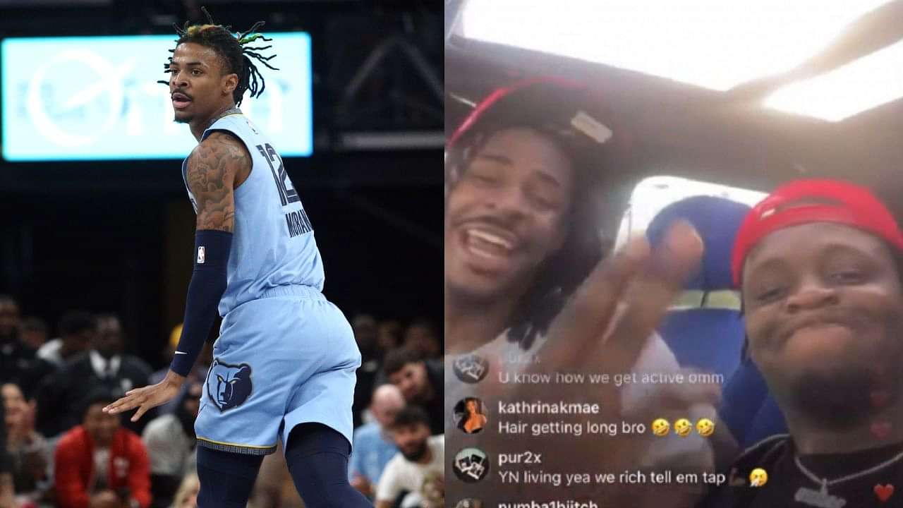 Ja Morant Appears to Be Holding a Gun Again in a New Instagram Live Video