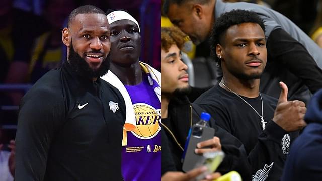 "I Couldn't Lose Today": Bronny James' College Commitment Added a Spring in LeBron James' Step, as the King Cheerfully Explains After Big Game 3 Win