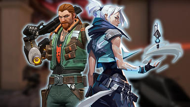 Image featuring Agents Jett and Breach with Ascent grayed out in the background