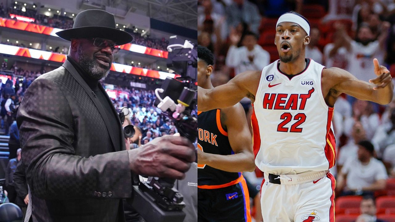 After Offering to Retire Shaquille O'Neal's Jersey Instead of Michael  Jordan's, Pat Riley Promised Jimmy Butler MJ's Number 23 - The SportsRush