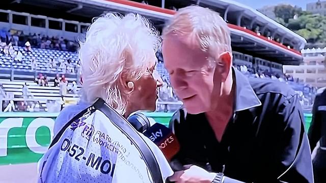 Martin Brundle Gets Hit On By 89 Year Old Photographer at Monaco GP