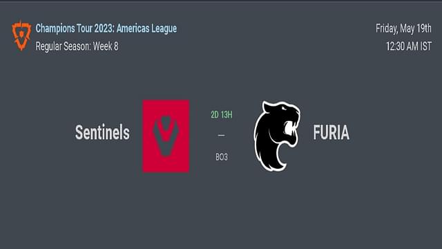 Valorant Americas: Sentinels vs FURIA; Predictions, Roster, Head to Head and Where to Watch
