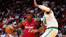 After Savage Timeout Celebration, Heat Superstar Jimmy Butler Trolls Celtics with 'Brutally Honest' Series Prediction: "Five"