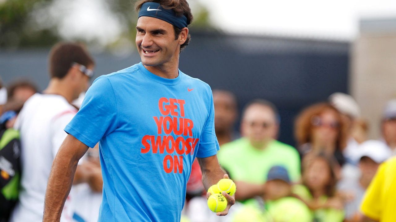 Watch Roger Federer Dance With Kids After Donating Over $3 Million ...
