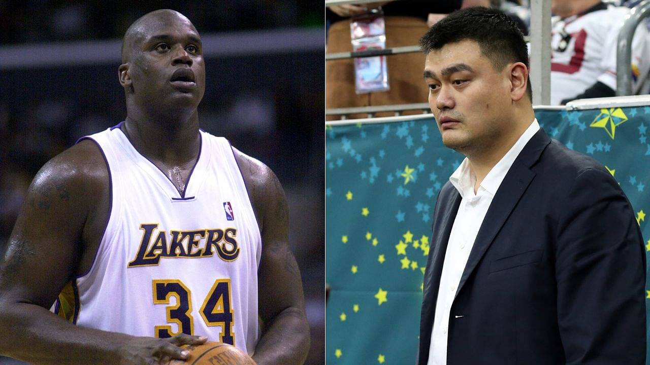Despite Racist Comments Aimed at Yao Ming, Shaquille O'Neal Didn't Shy Away from Giving 7ft 5" Center His Flowers: "If He Didn't Have Those Injuries"