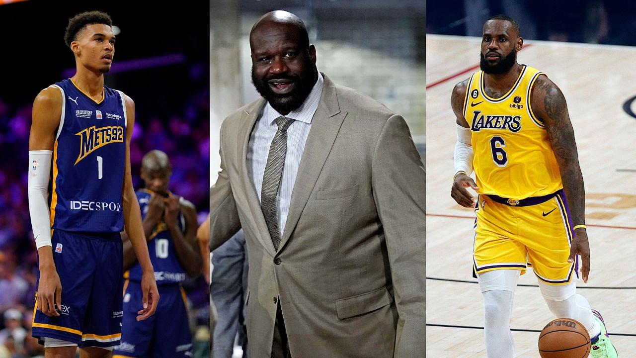 “Victor Wembanyama Is the Best Pick Ever?”: Hinting Towards LeBron James, Shaquille O’Neal Questions ESPN Insider’s Analysis for Projected No.1 Pick