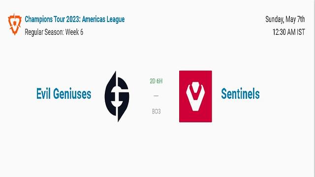 Valorant Americas Showdown: Evil Genuises vs Sentinels; Where to Watch, Points Table and More!
