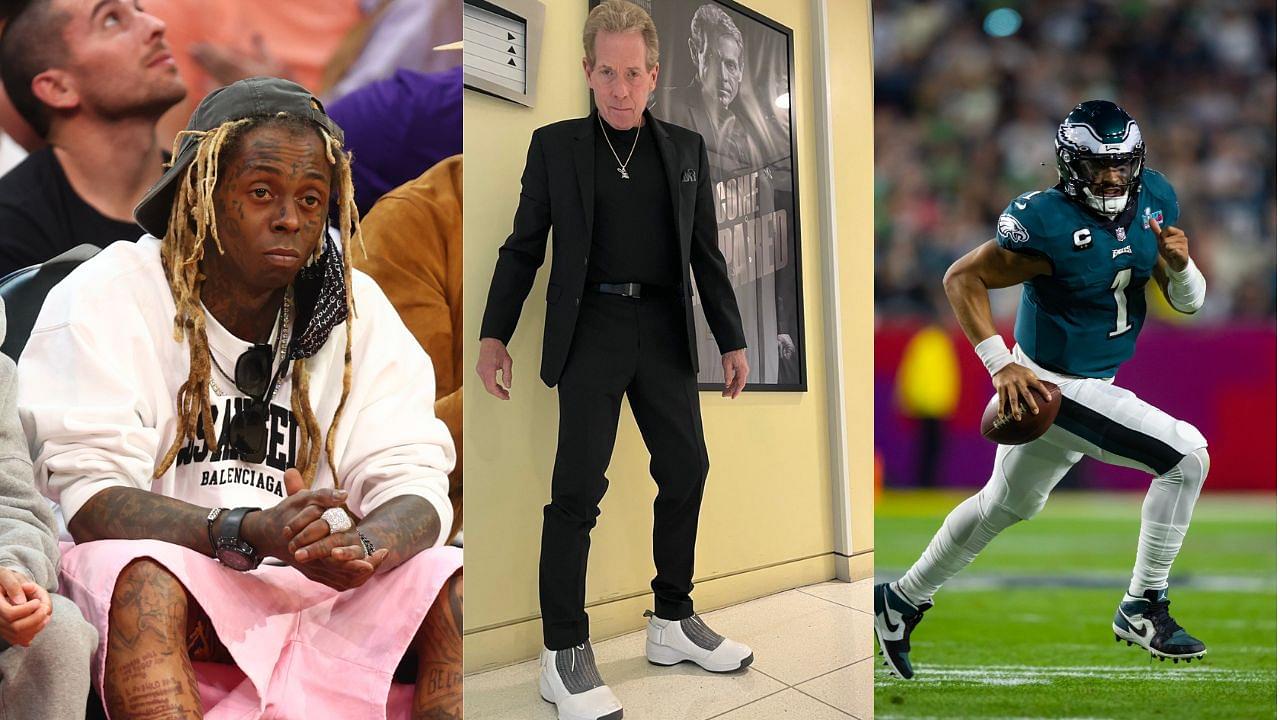 Lil Wayne BFF Skip Bayless speculates why Jalen Hurts left the Grammy-winning rappers sports agency