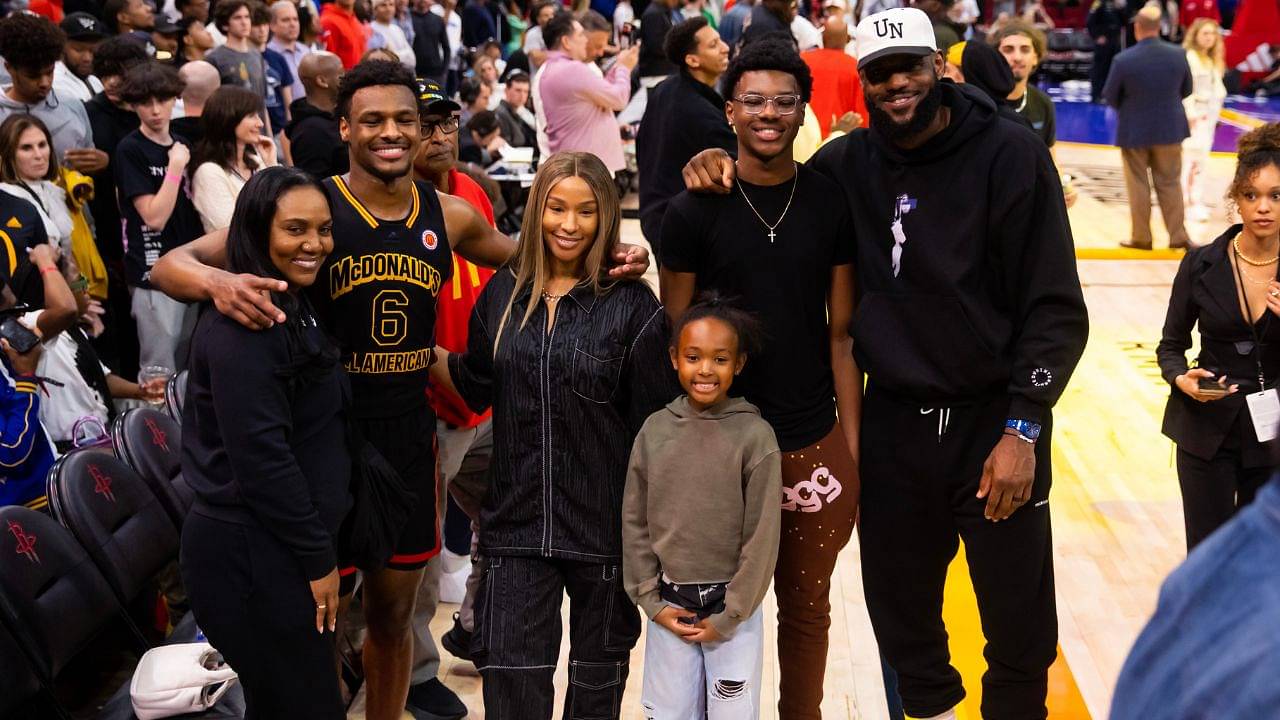 Savannah James and LeBron James Share Emotional Posts for Bronny's High-School Graduation: "Giver of Stretch Marks"