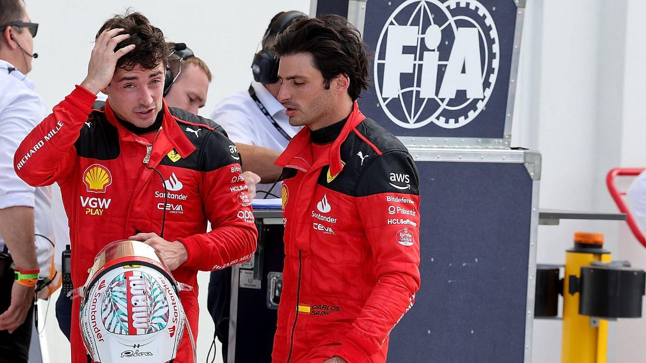 Charles Leclerc and Carlos Sainz Become Victims of a Scathing Attack by Ferrari Legend’s Brother