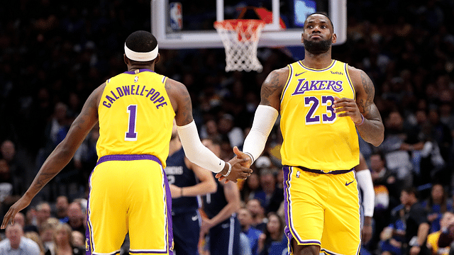 LeBron James' $154 Million Lakers Contract was Made Possible After Kentavious Caldwell-Pope's 25-Day Jail Sentence: "Owner Jeanie Buss Invited Paul"