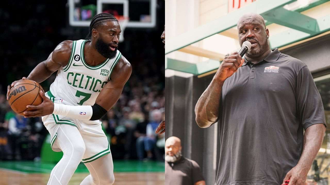 Rooting For The Heat, Shaquille O'Neal Shares Jaylen Brown's Despondent ...