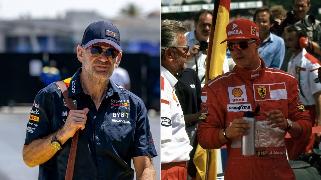 Ferrari Doyen Reveals Adrian Newey Snubbing Red Bull for Michael Schumacher Would Have Done No Good to F1 GOAT