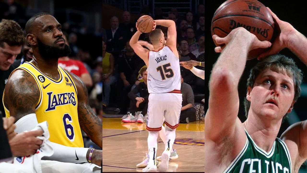 “Nikola Jokic Shoots It 50 Feet In The Air Larry Bird Style”: LeBron