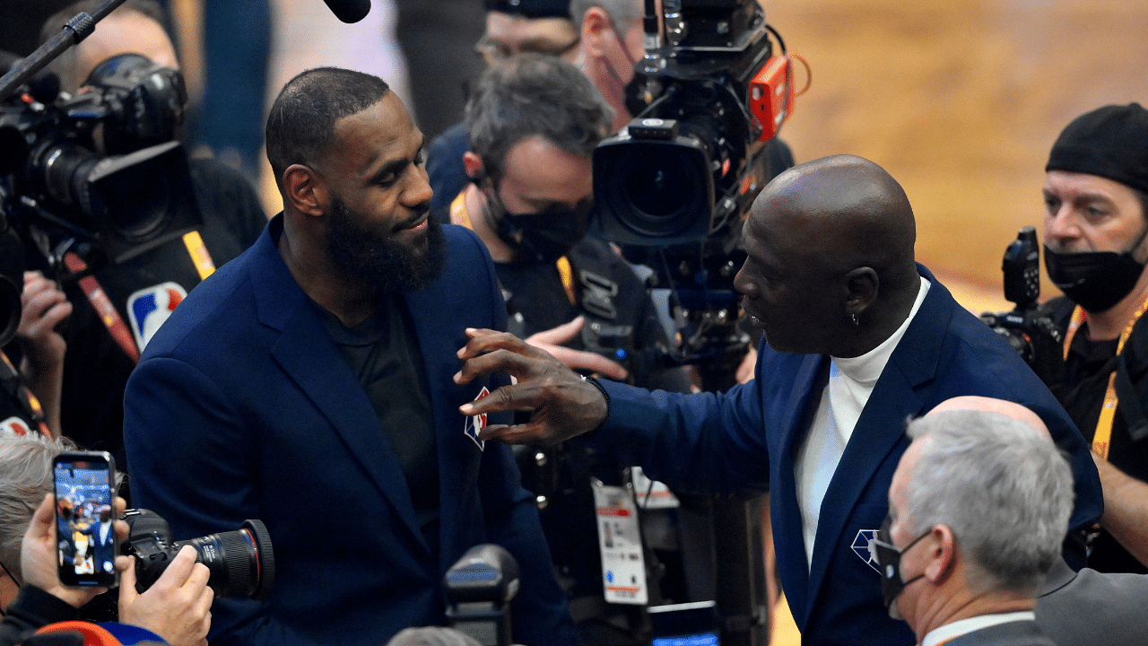 "Michael Jordan Literally Supervised Every Clip": Shannon Sharpe Defends LeBron James' 'Cryptic' Tweet with Tom Brady and MJ Anecdote