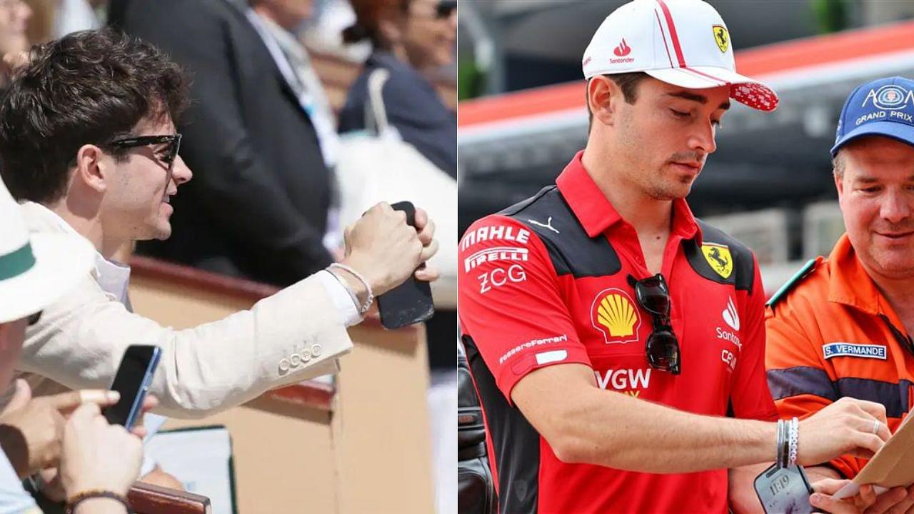 F1 Fans Rejoice After "Bullying" $125 Million Worth Charles Leclerc into 'Fixing' His Phone