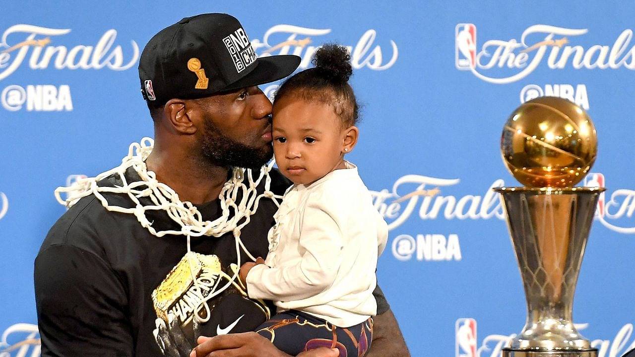 Watch: LeBron James' 8-year-old Daughter Zhuri Adorably Teaches Lakers Superstar How to Bake
