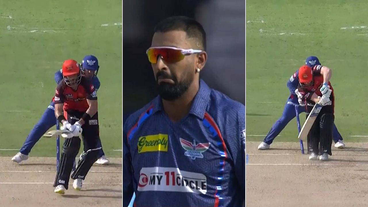 WATCH: Krunal Pandya Bowls Dream Deliveries To Dismiss Aiden Markram And Glenn Phillips on Consecutive Balls