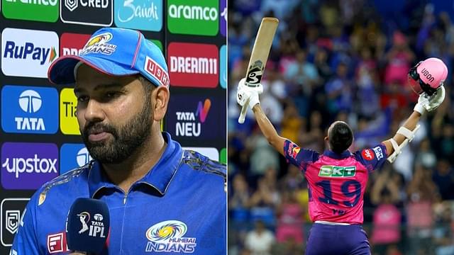 "Where is That Power Coming From": Rohit Sharma Amazed by Yashasvi Jaiswal's Six-Hitting Ability in IPL 2023