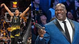 Shaquille O'Neal Mocks Jordan Poole's Long 3-point Attempt Against the Lakers With the Game on the Line