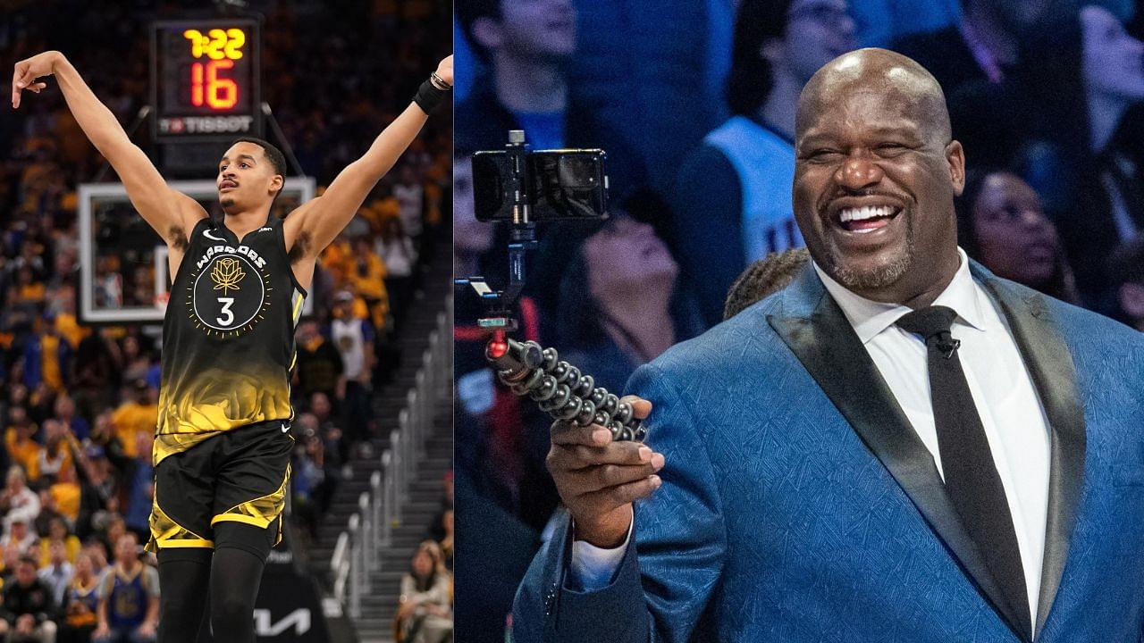 Shaquille O'Neal Mocks Jordan Poole's Long 3-point Attempt Against the Lakers With the Game on the Line