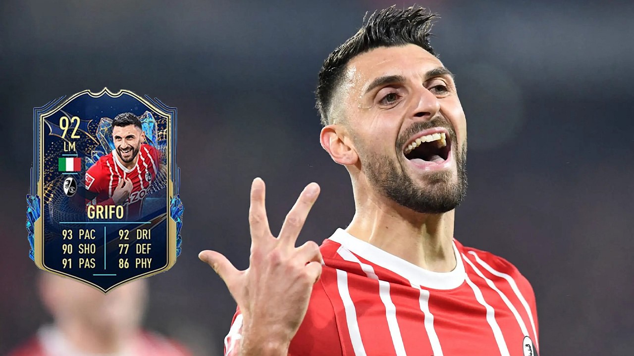 FIFA 23 - 92 rated Vincenzo Grifo Bundesliga TOTS SBC cheapest possible  solution and review! •